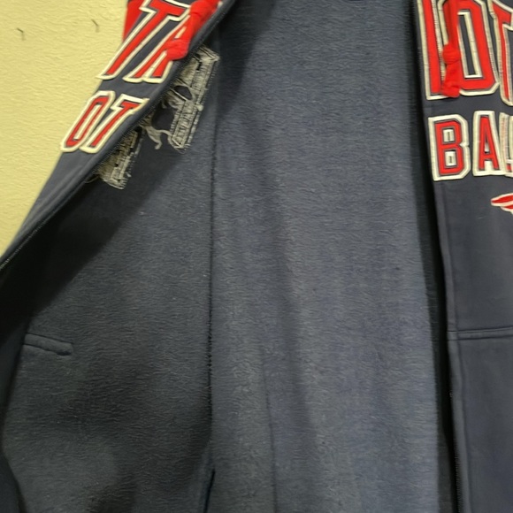NEW ENGLAND PATRIOTS FULL ZIP HOODIE JACKET - Picture 10 of 11